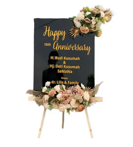 Papan Bunga Akrilik Bansir Darat